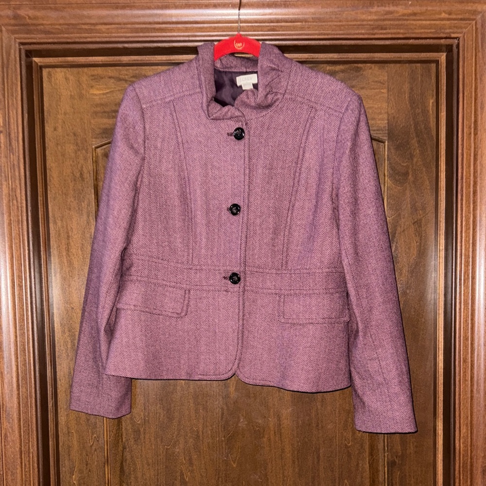 J. Crew Women's Lavender Blazer